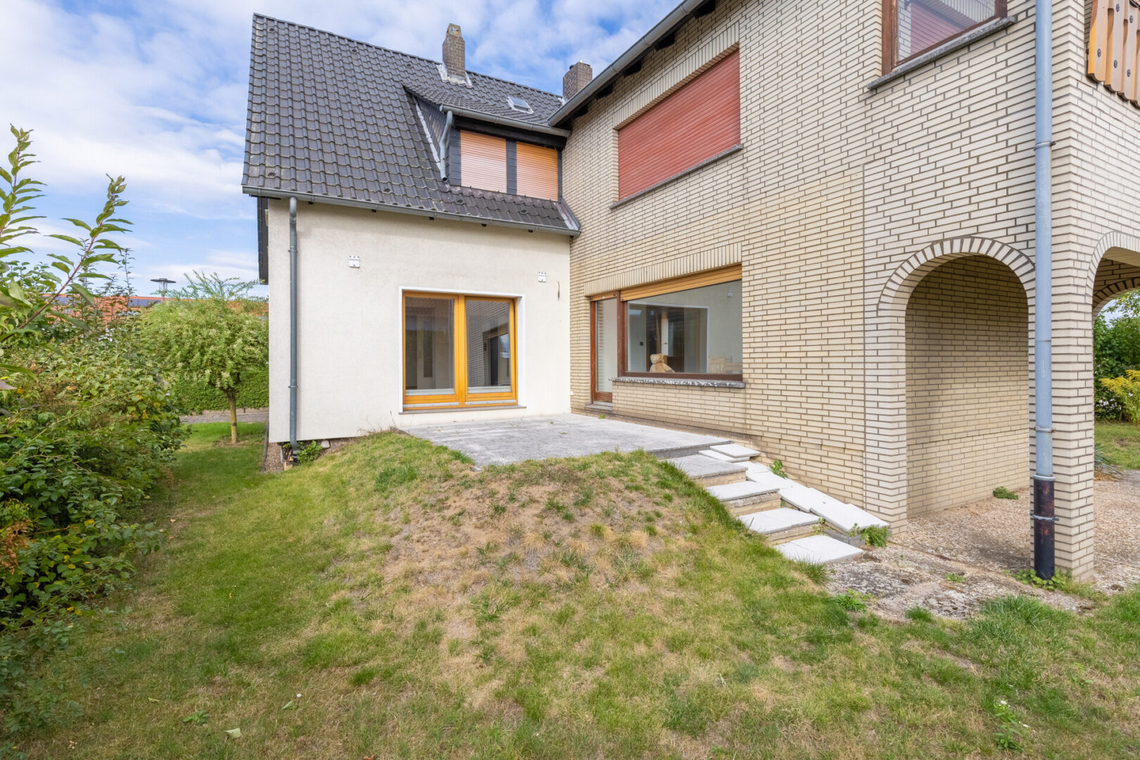 Blick auf die Terrasse