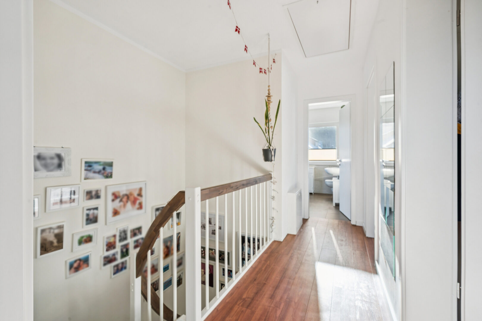 Der Flur im Obergeschoss