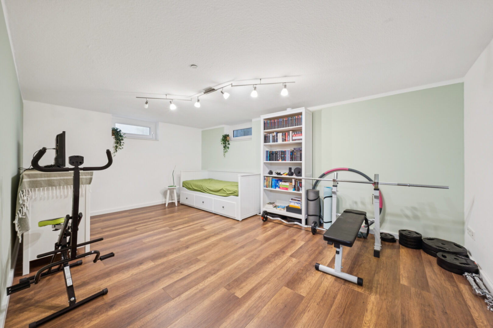 Der Hobbyraum im Keller