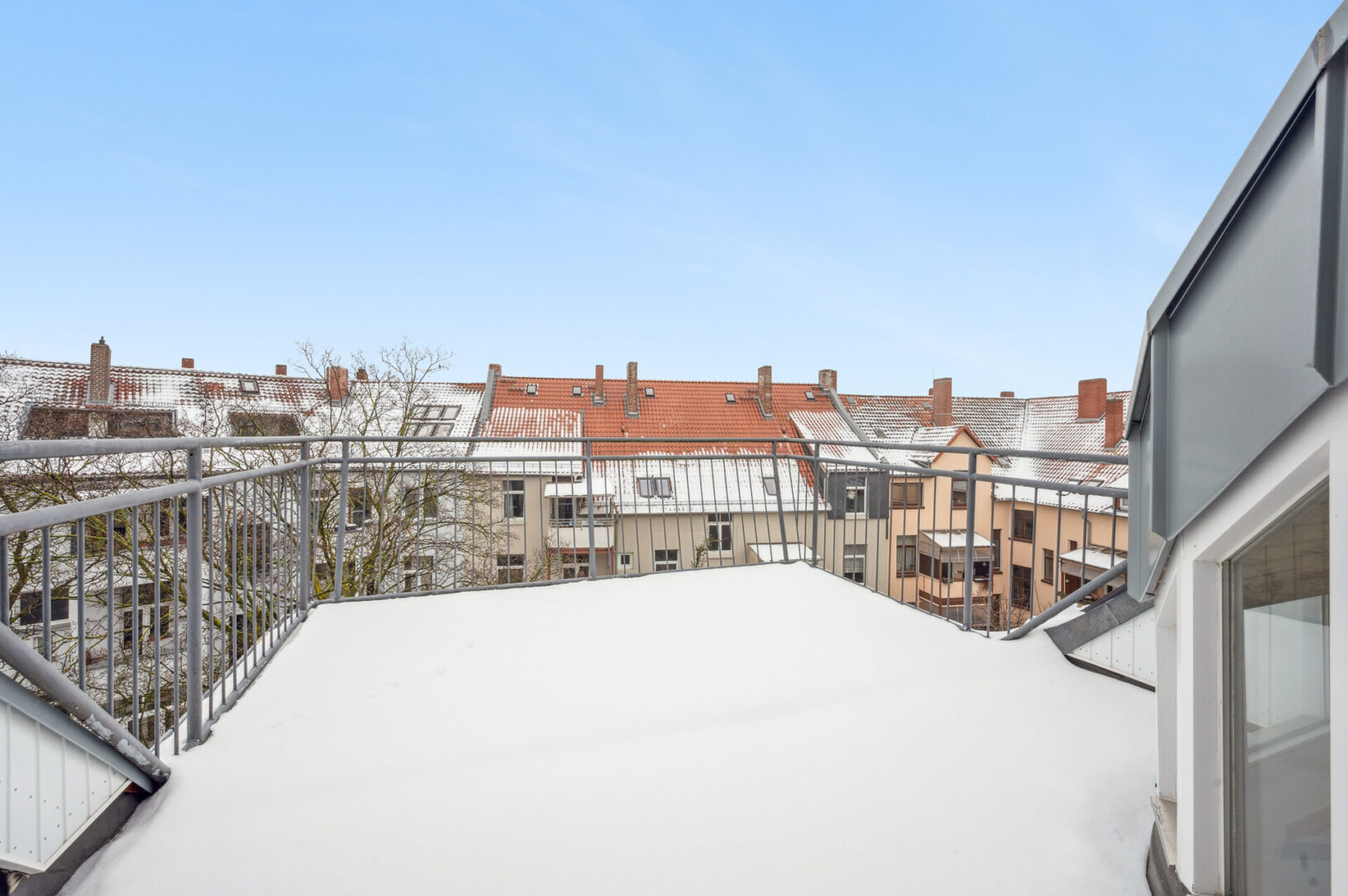 Balkon am Dachgeschoss