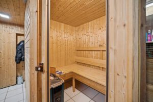 Sauna im Keller