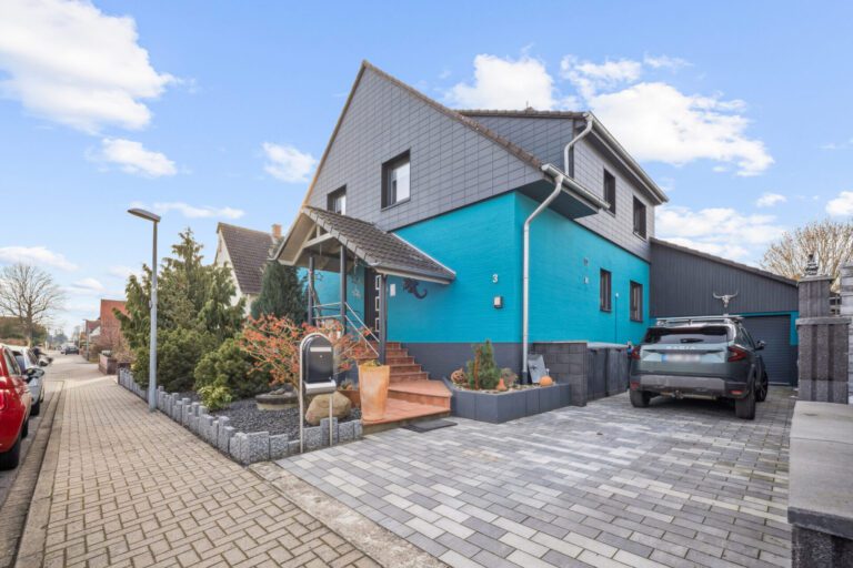 Blick auf das Haus