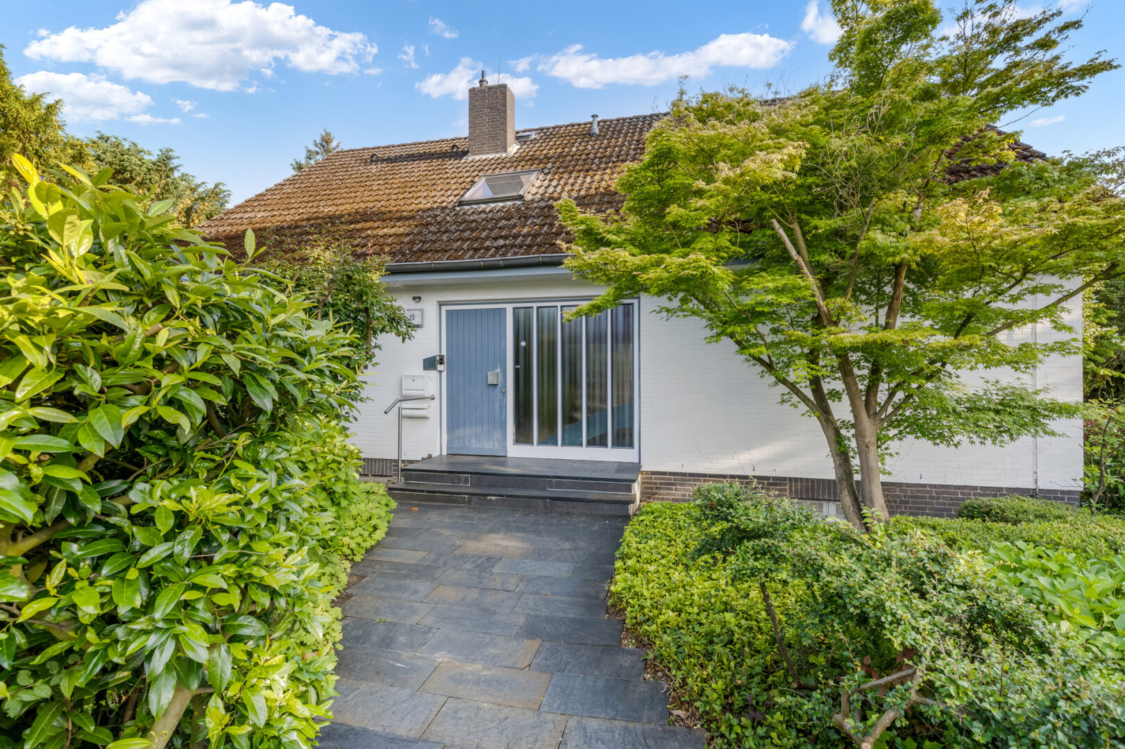 Blick auf den Eingang