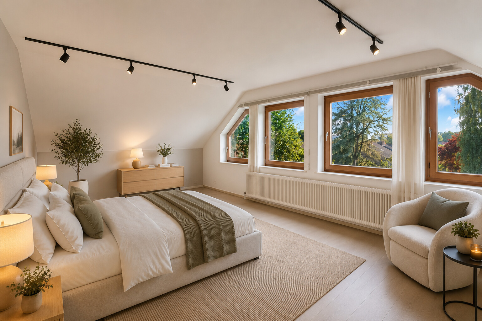 Visualisierung Schlafzimmer